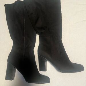 Style & Co. Black Heeled Boots